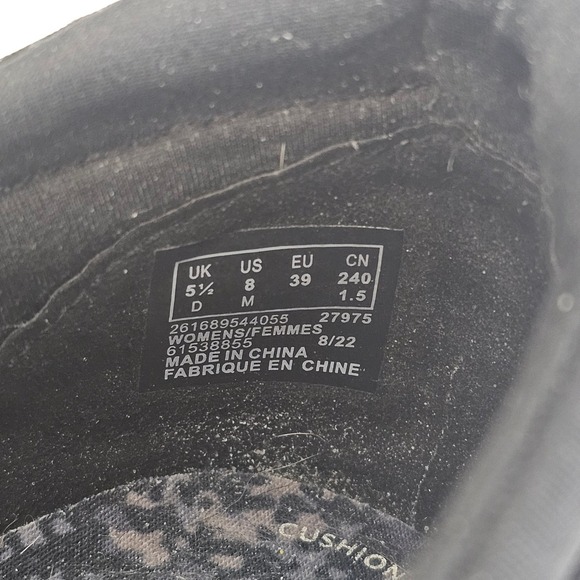 Clarks Womens 8M Black Slip On Shoes‎ Cloud Stepper Work Walking Casual Comfort - Picture 15 of 16